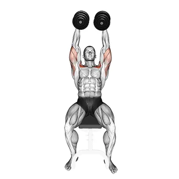 Animated demonstration: dumbbell incline hammer press — target pectorals
