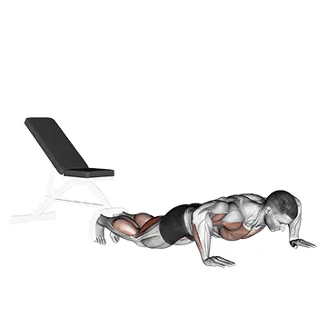 Animated demonstration: self assisted inverse leg curl (on floor) — target hamstrings