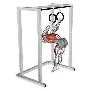 Animated demonstration: skin the cat — target upper back